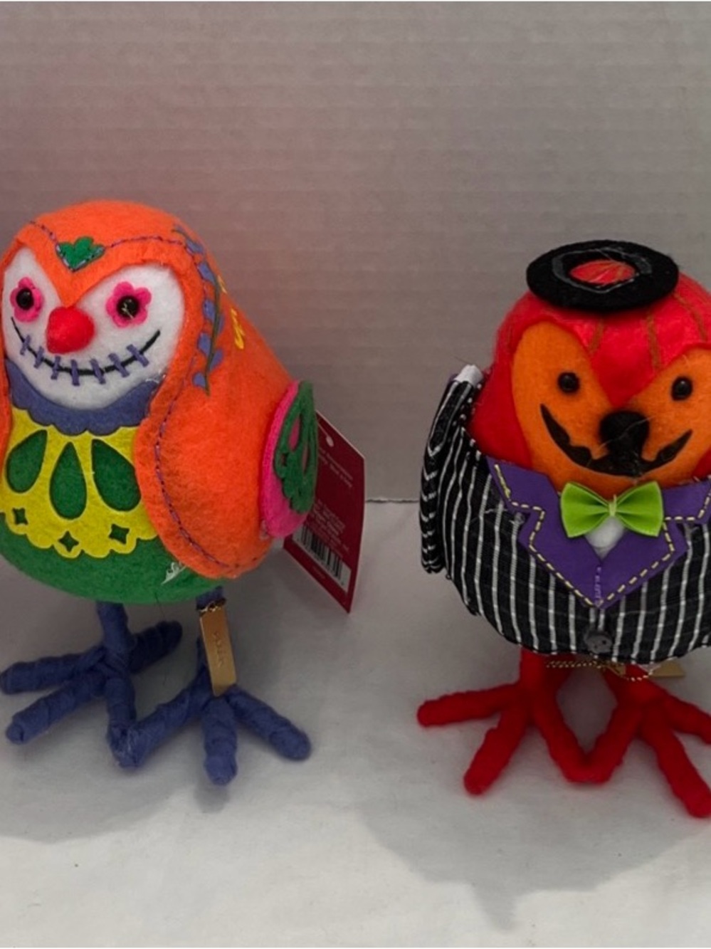 (4) NWT Hyde and Eek 2024 Feathery Friends Indoor Halloween Decorative - Picture 10 of 11